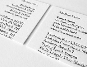 The Stone Twins Business Cards