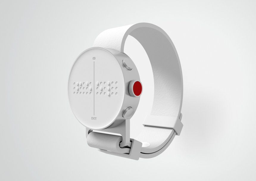 DOT. The first Braille Smartwatch.