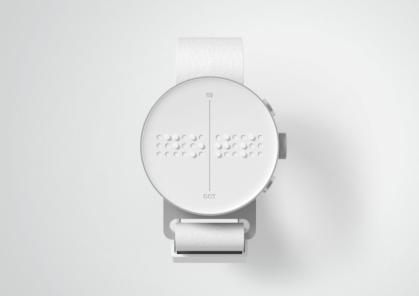 DOT. The first Braille Smartwatch.