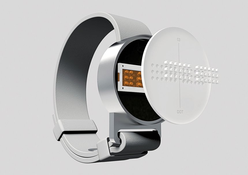 DOT. The first Braille Smartwatch.