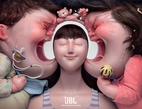 Block Out the Chaos: Babies / Dogs / Wife & Daughter