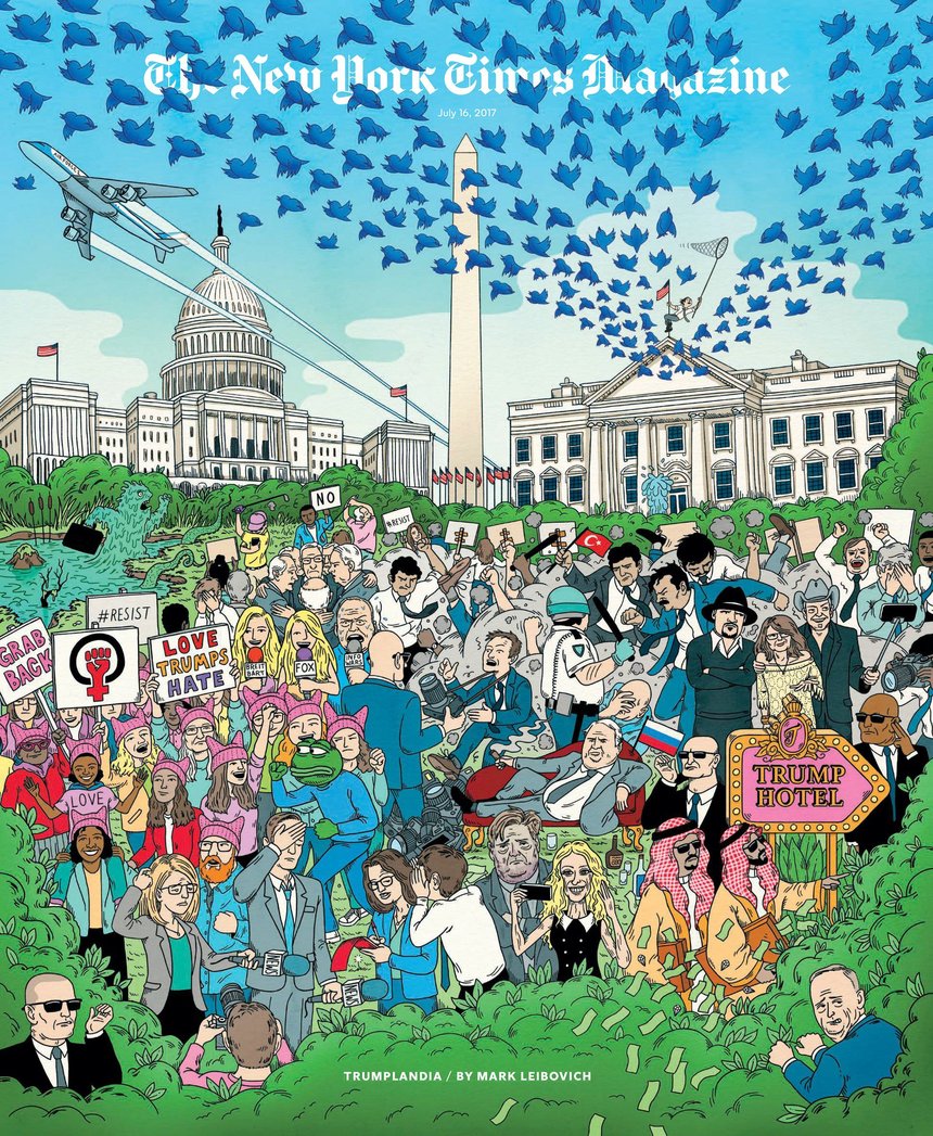 The New York Times Magazine Cover Series