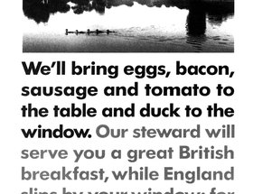 We'll bring eggs…