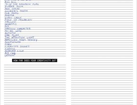 How Far Does Your Creativity Go?