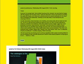 The Real-time Art Catalogue