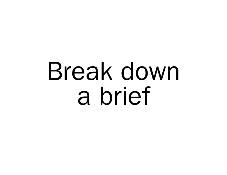 Get down to the nuts and bolts with a brief-busting exercise