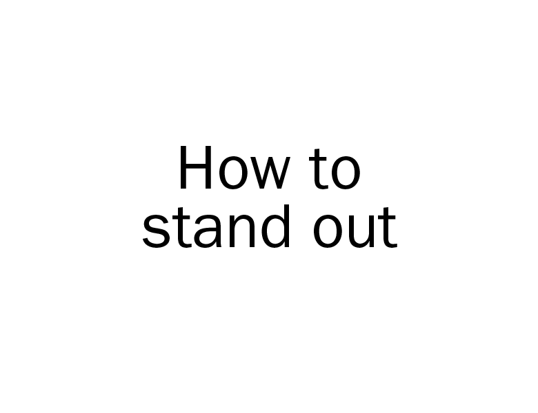 Ready to get the Judges’ attention? This is how you do it