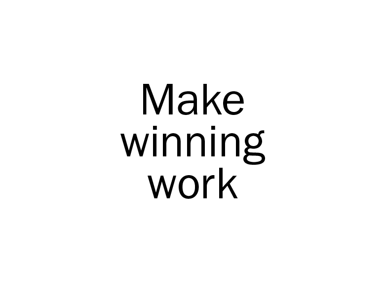 Keep your eyes on the prize, with tips from New Blood Alumni